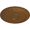 Ekena Millwork Caputo Ceiling Medallion (Fits Canopies up to 6"), Hand-Painted Smokey Topaz, 24 1/4"OD x 1 1/2"P CM24CASTF - alternate 2